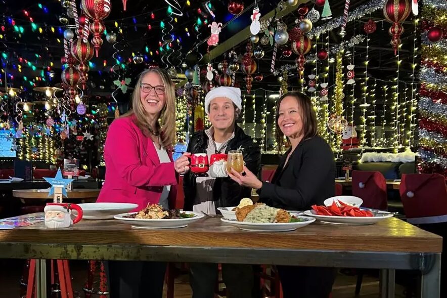 Breakfast Television joins Jack Astor’s and Make-A-Wish Canada for some holiday cheer